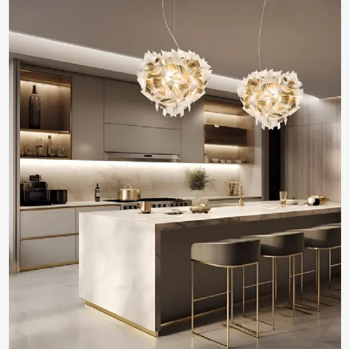 Lampada Veli Aurea Suspension di Slamp