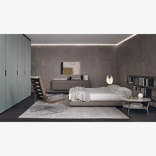 Boiserie Modulor Gres Moka di Rimadesio