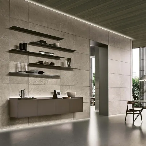 Boiserie Modulor Gres Crema di Rimadesio