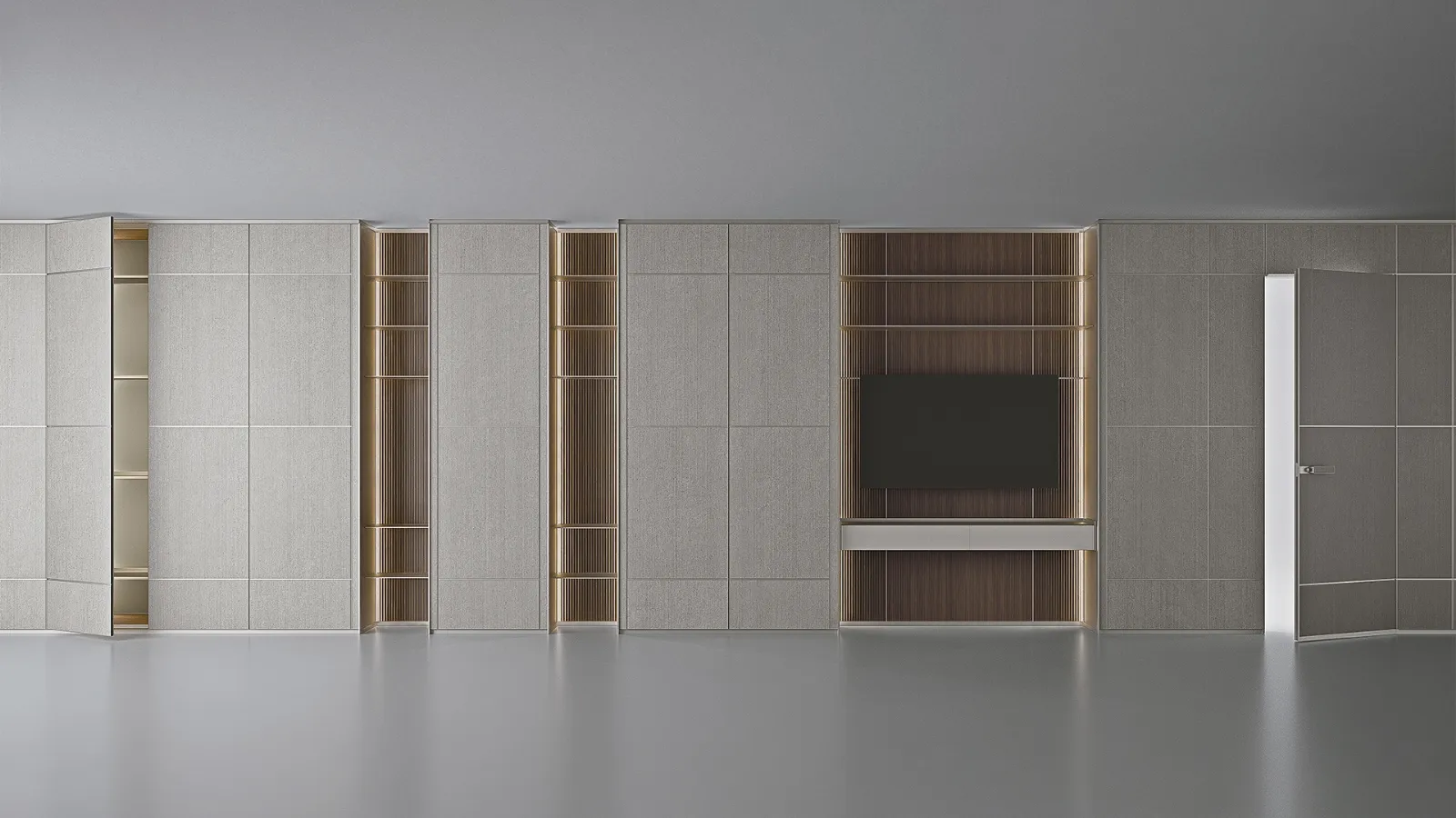 Boiserie Modulor Litech di Rimadesio