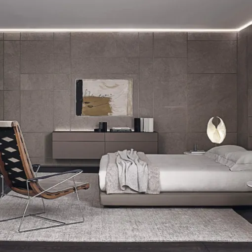 Boiserie Modulor Gres Moka di Rimadesio