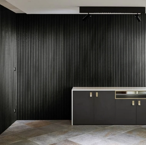 Boiserie Ultrashield Twix Classic Charcoal di Déco