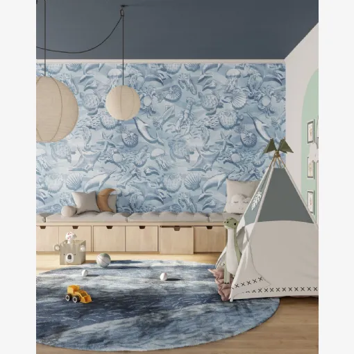 Carta da parati Afloat di Inkiostro Bianco