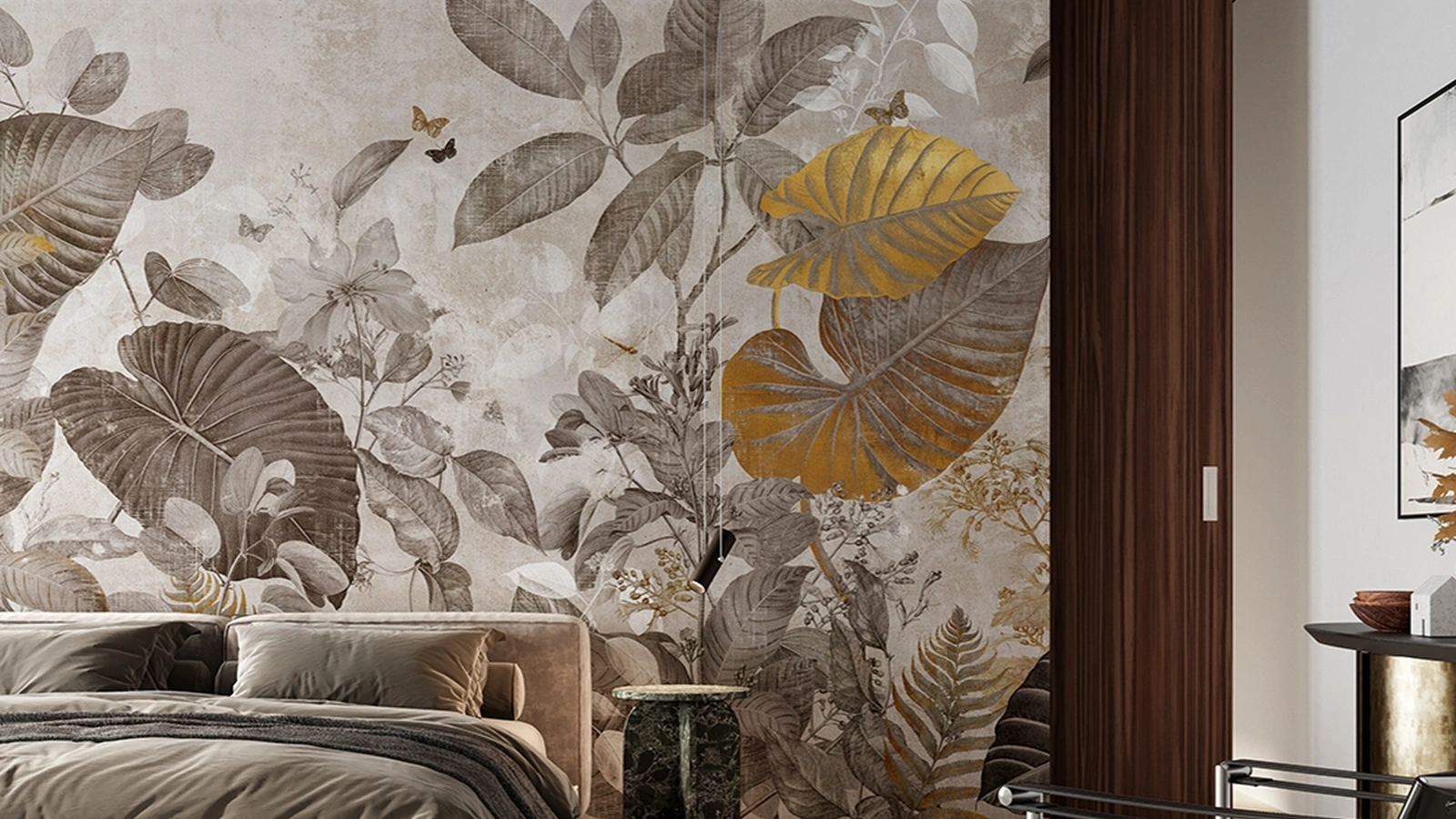 Carta da parati Brasilia di Inkiostro Bianco