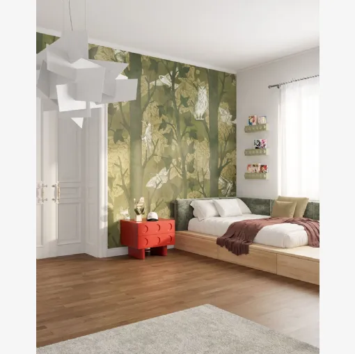 Carta da parati Grove di Inkiostro Bianco