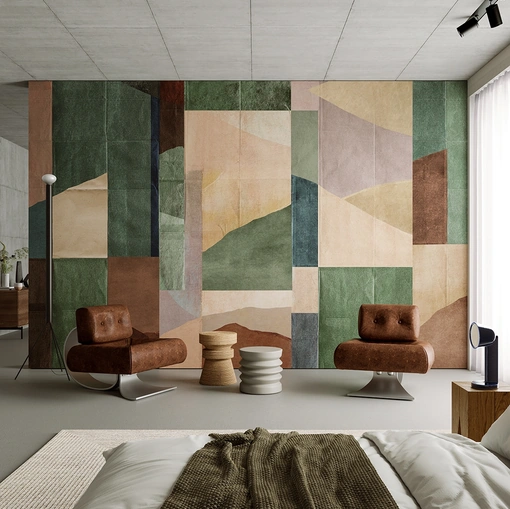 Carta da parati Japonisme Inkiostro Bianco