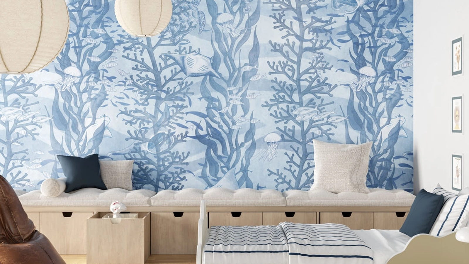 Carta da parati Kelp di Inkiostro Bianco