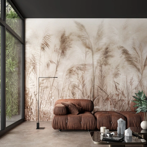 Carta da parati Ronda di Inkiostro Bianco