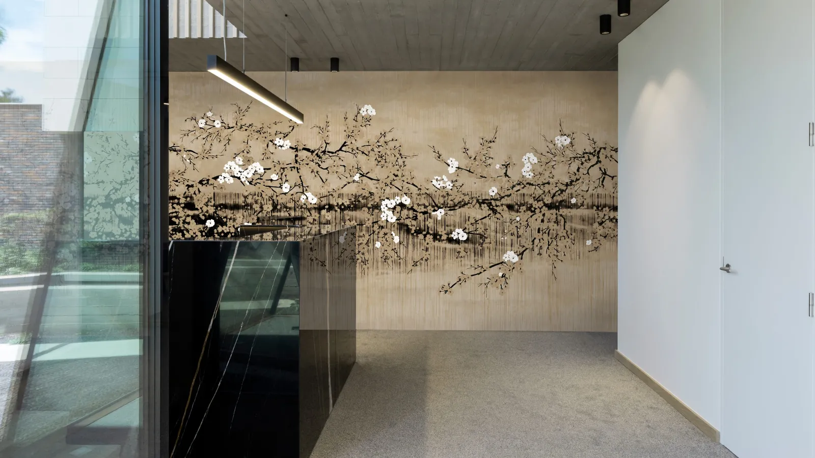 Carta da parati The Bliss Natural Daisy di James