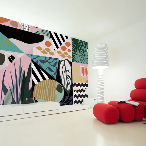 Carta da parati The Silkscreen di Daisy James