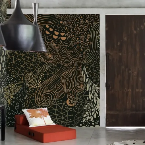 Carta da parati The Tribe Pattern No1 di Daisy James