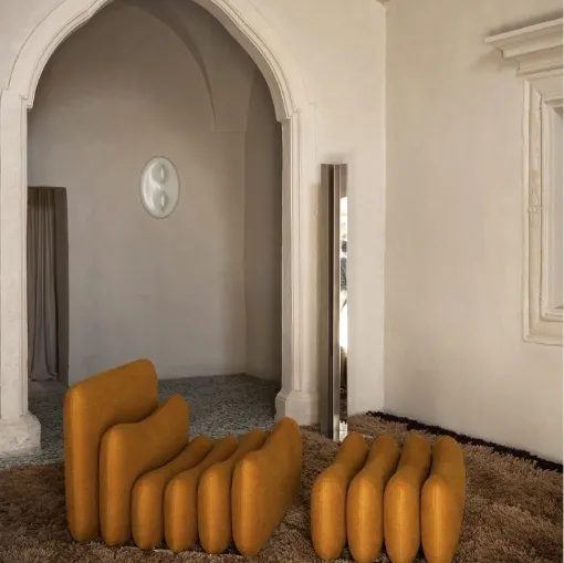Pouf Additional System Ottoman di Tacchini