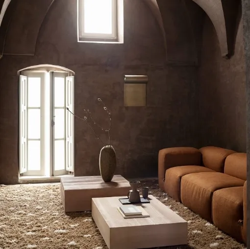 Tavolino in cemento Cassero di Tacchini