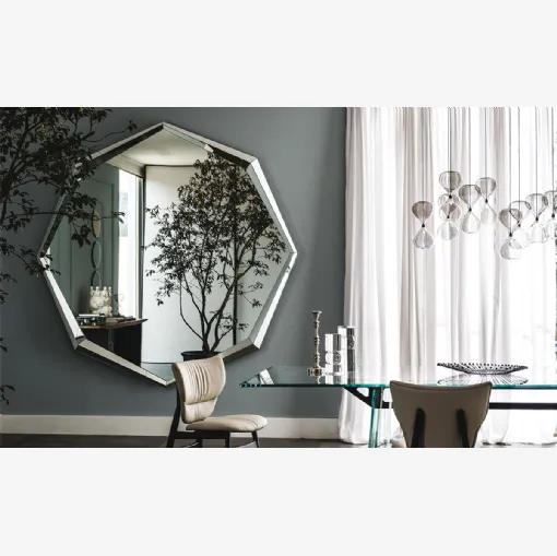 Specchio Emerald Magnum in cristallo specchiato di Cattelan Italia