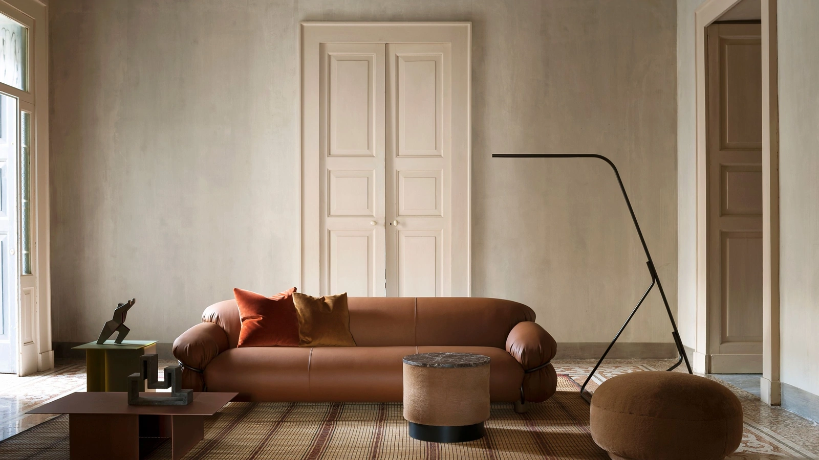 Pouf  Julep Ottoman di Tacchini