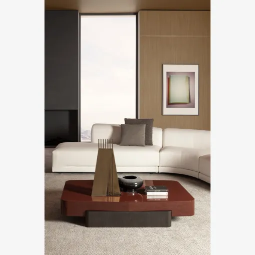 Tavolino Odile laccato lucido di Molteni & C