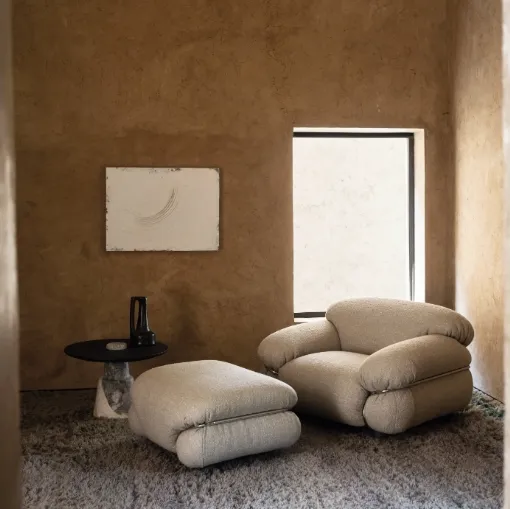Pouf Sesann Ottoman di Tacchini