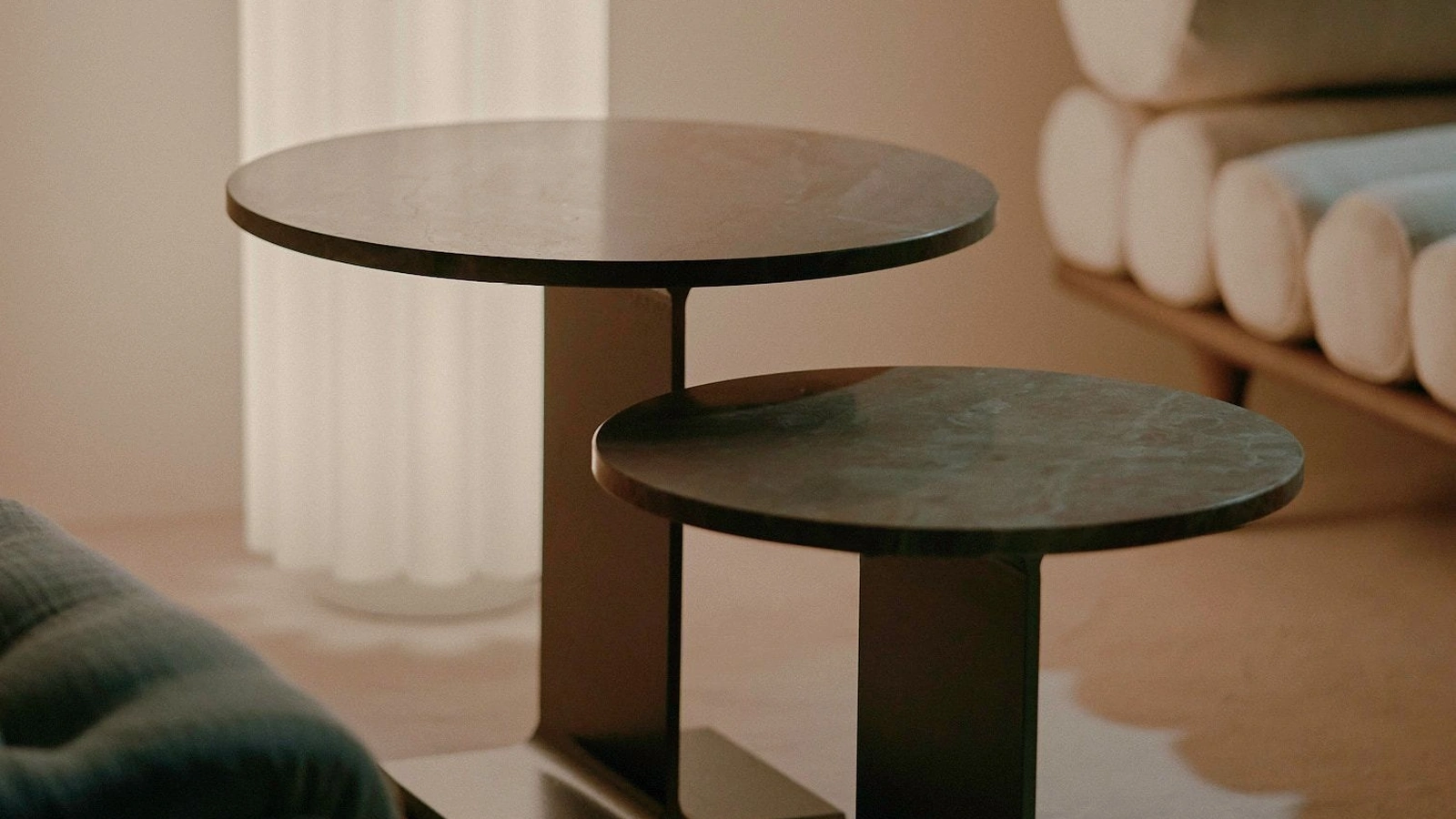 Tavolino in marmo Trono di Tacchini