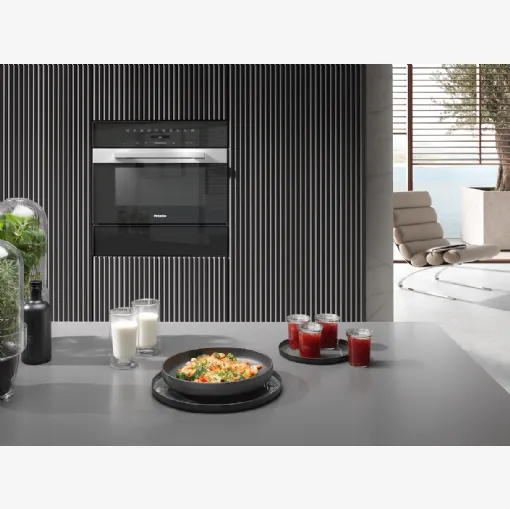 Forno a Microonde da incasso M 7244 TC di Miele
