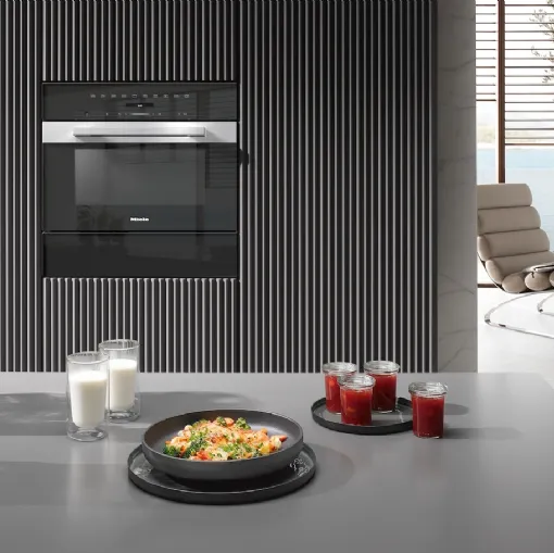 Forno a Microonde da incasso M 7244 TC di Miele