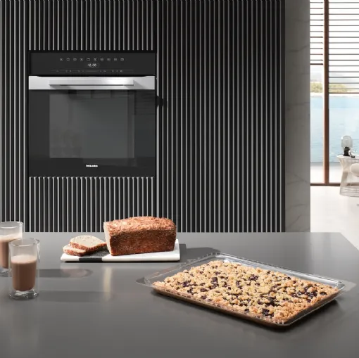 Forno H 7464 BP con sonda termometrica ed illuminazione Led di Miele