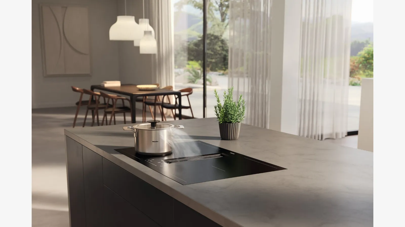 Piano Cottura KMDA 7876 FL-U 125 Gala Ed di Miele