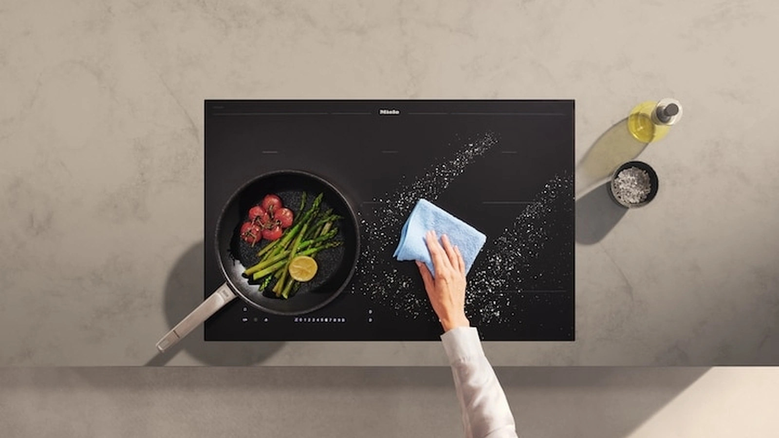 Piano Cottura KM 7576 FL MattFinish di Miele