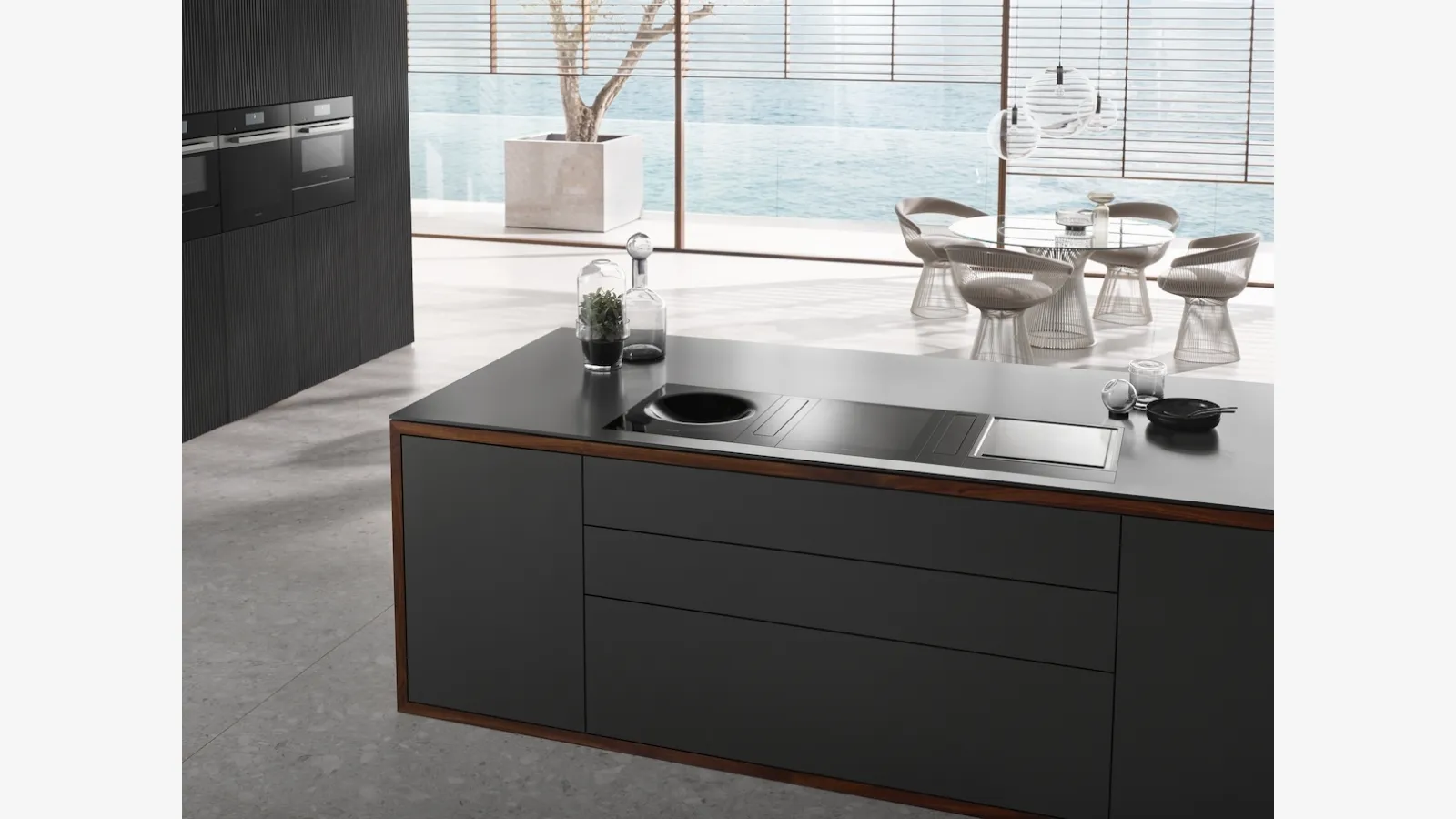 Piano Cottura Smart Line CS 7641 FL con conca wok a induzione di Miele