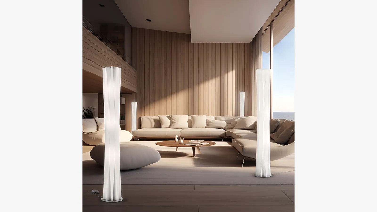 Lampada Bach Floor di Slamp