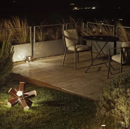 Lampada Bang Outdoor Step Light di Slamp