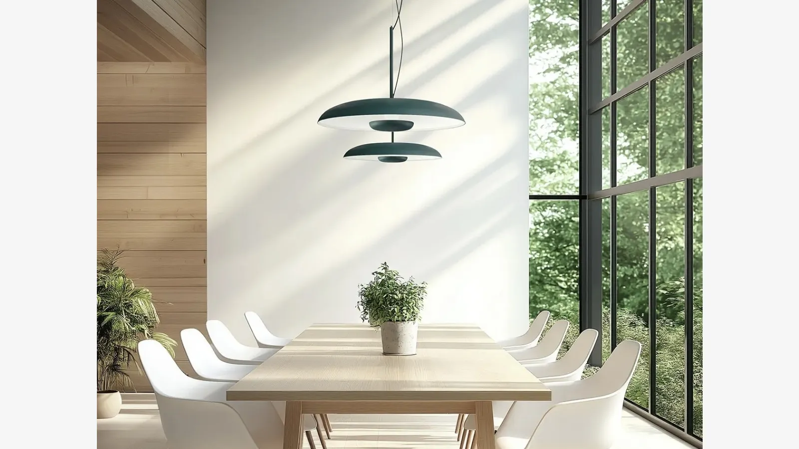 Lampada a sospensione Basin di Linea Light