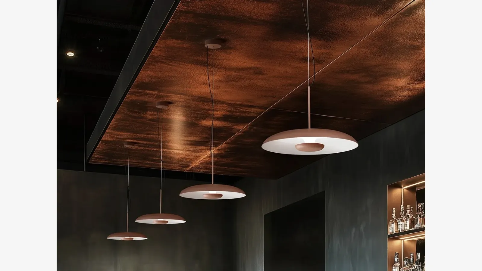 Lampada a sospensione Basin di Linea Light