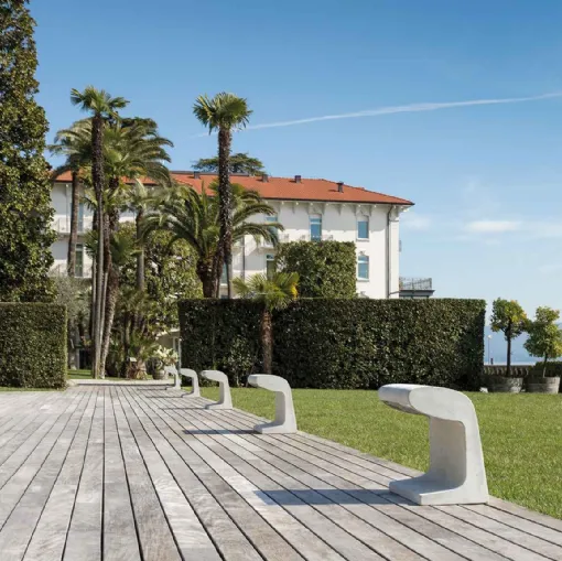 Lampada da esterno Borne Béton Grande di Nemo