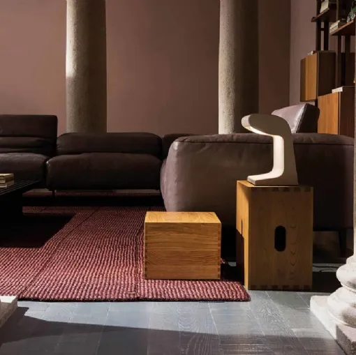 Lampada da tavolo Borne Béton Petite di Nemo