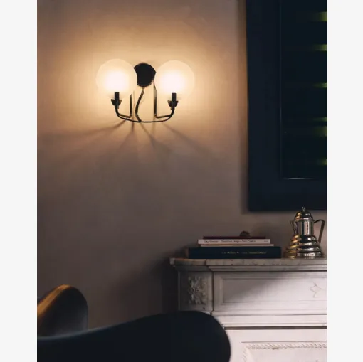 Lampada da parete Bugia di Stilnovo