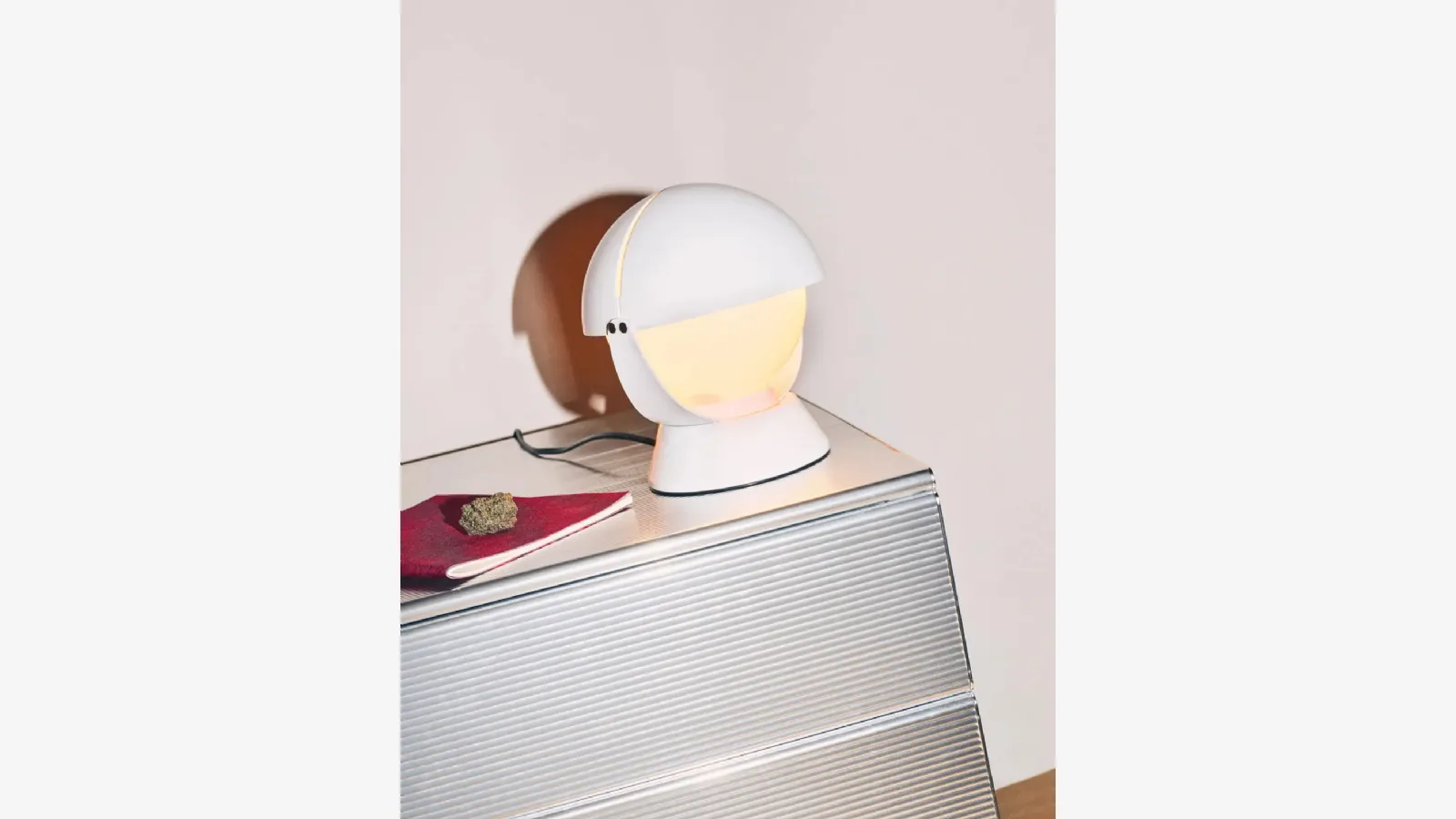Lampada da tavolo anni '70 Buonanotte di Stilnovo