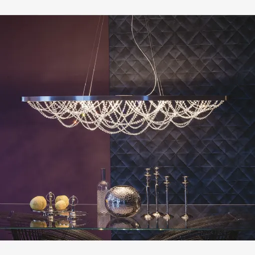 Lampada a sospensione Cristal di Cattelan Italia