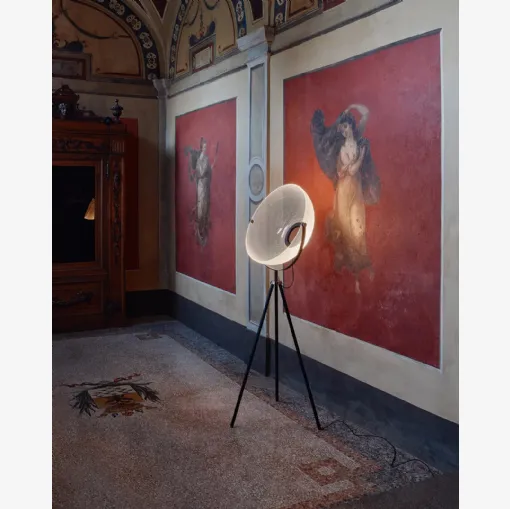 Lampada Demì Moon da terra di Stilnovo