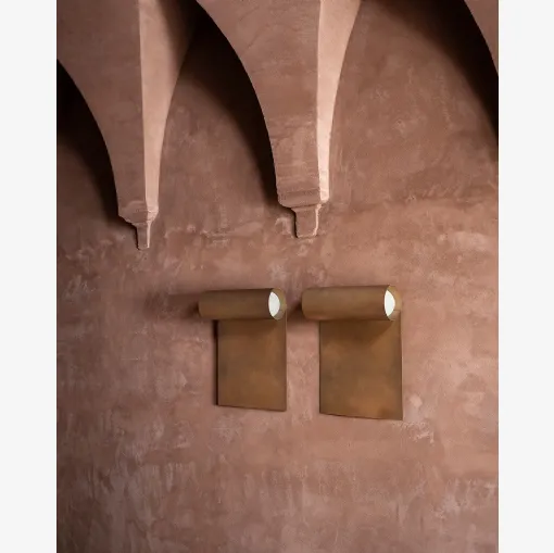 Lampada da parete Doric di Tacchini