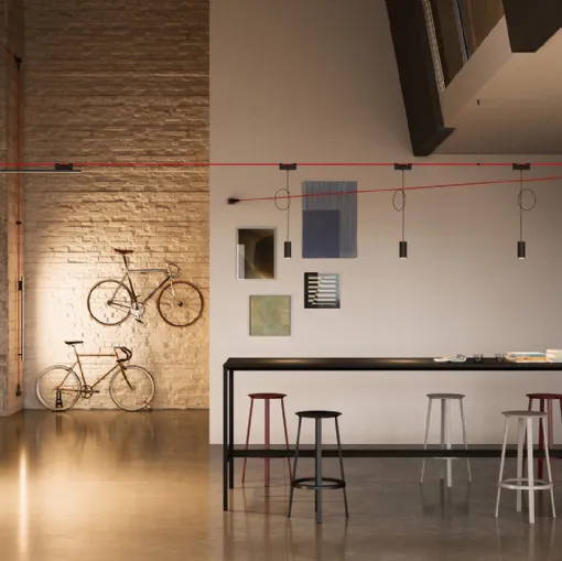 Lampada sistema Funivia di Artemide