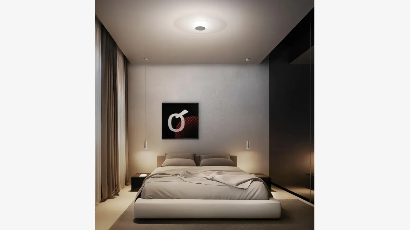 Lampada a soffitto Joint di Linea Light