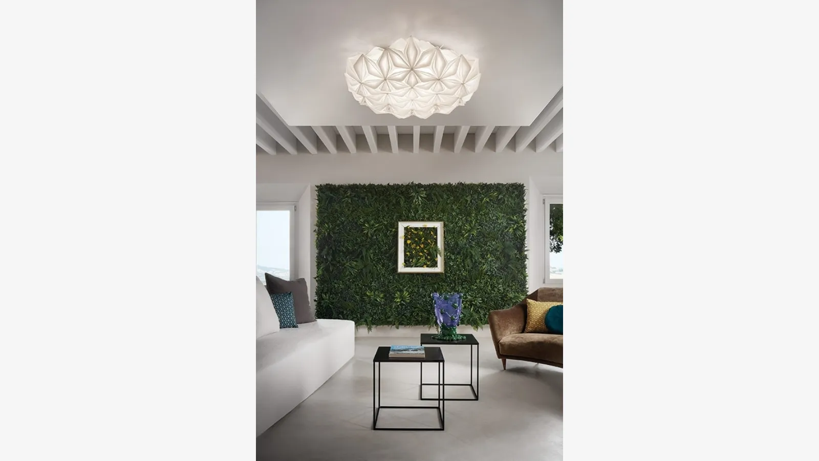 Lampada a soffitto La Vie Ceiling/wall di Slamp