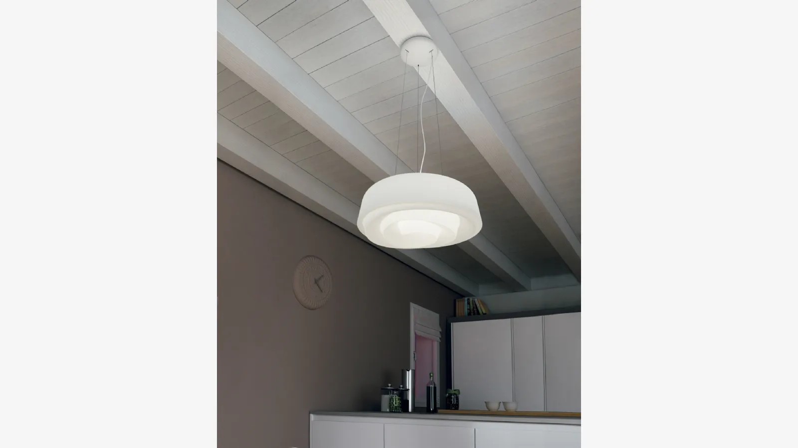 Lampada a sospensione Rose_P di Linea Light