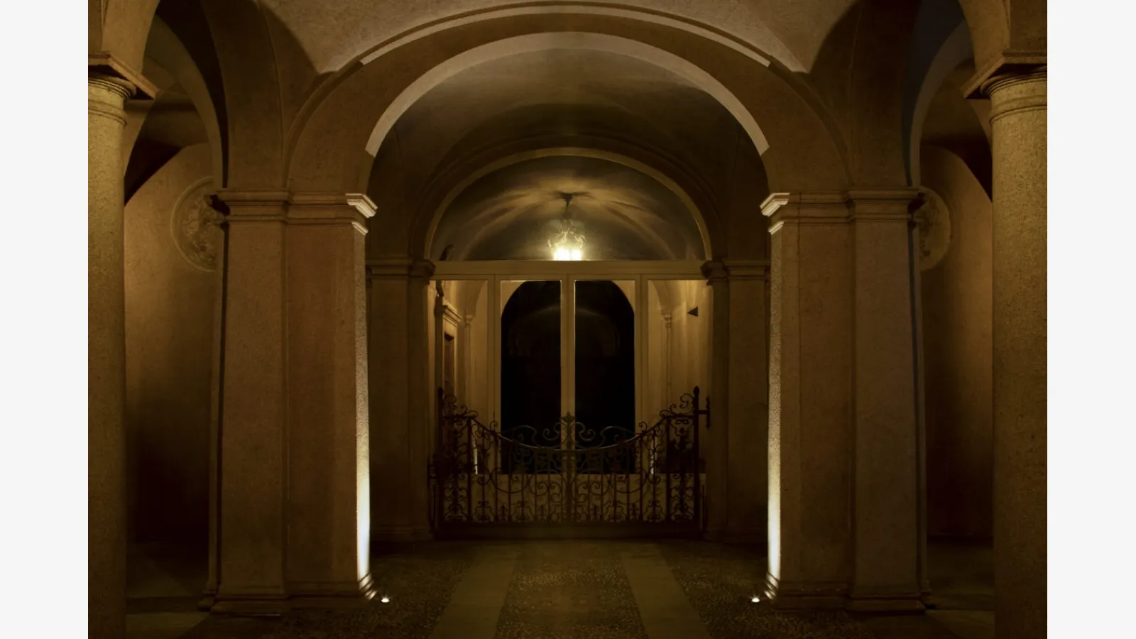 Lampada da esterni Lux Recessed di ILTI luce