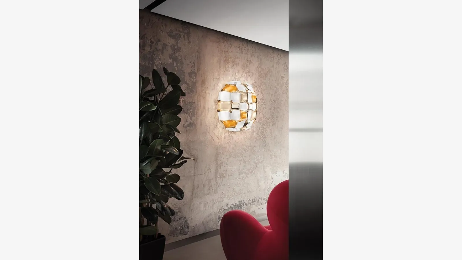 Lampada Mida Ceiling/wall di Slamp