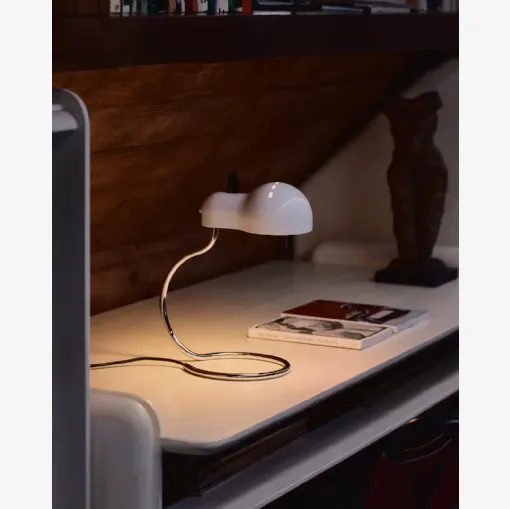 Lampada da tavolo anni '70 Minitopo di Stilnovo