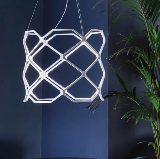 Lampada a sospensione in polimerico Titia di Nemo