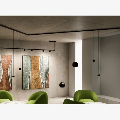 Lampada Node System a sospensione di Linea Light