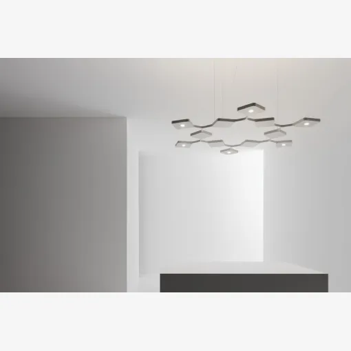 Lampada a sospensione Quad di Stilnovo