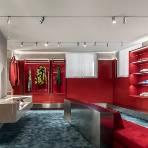 Lampada a soffitto Ghostrack System di Reggiani